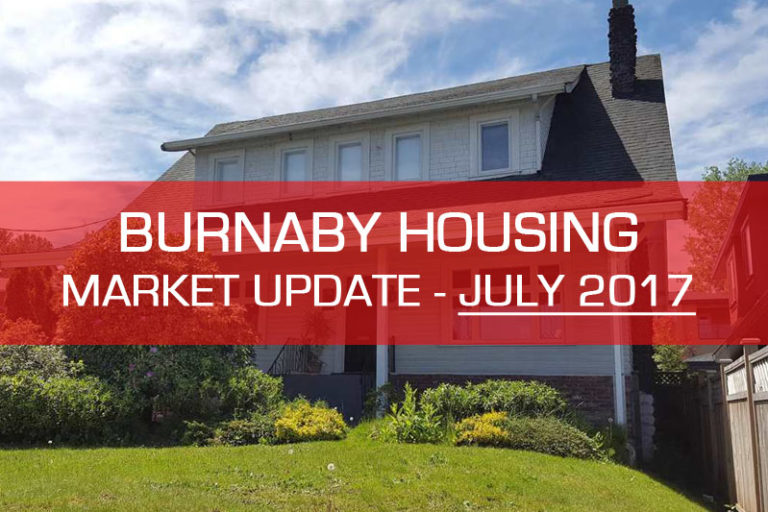 Burnaby housing market update July 2017