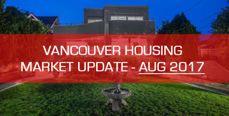 vancouver detached housing market update august 2017